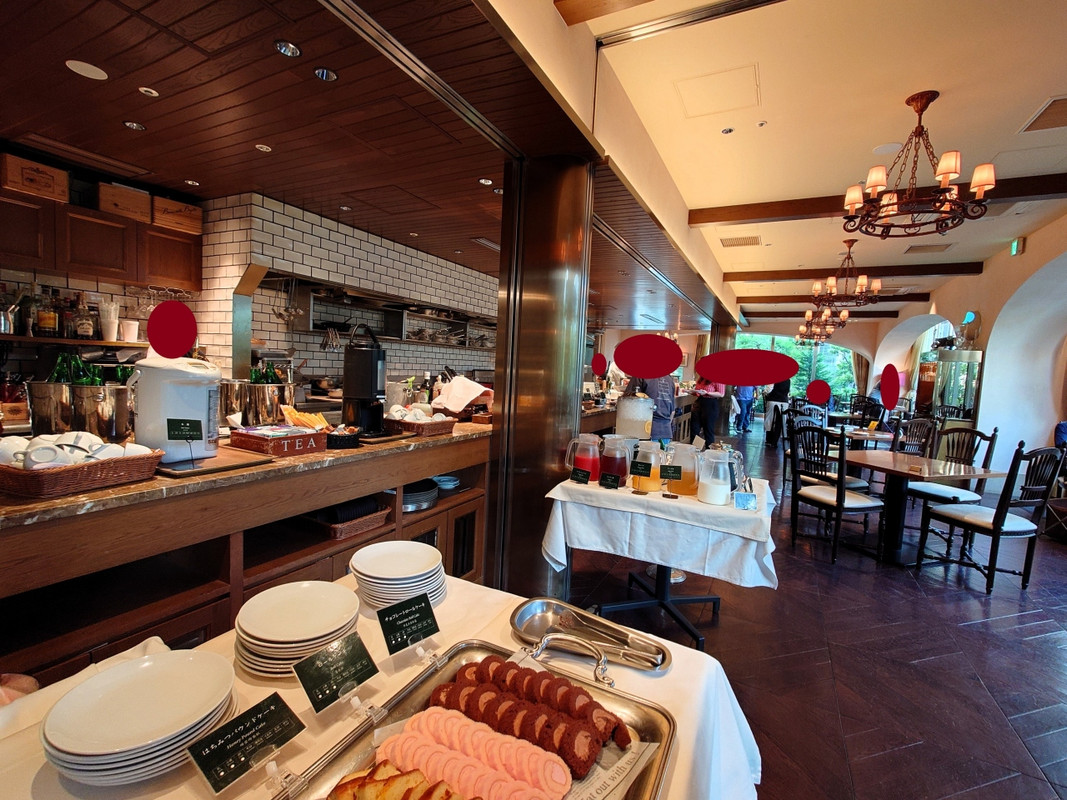 朝食ビュッフェ