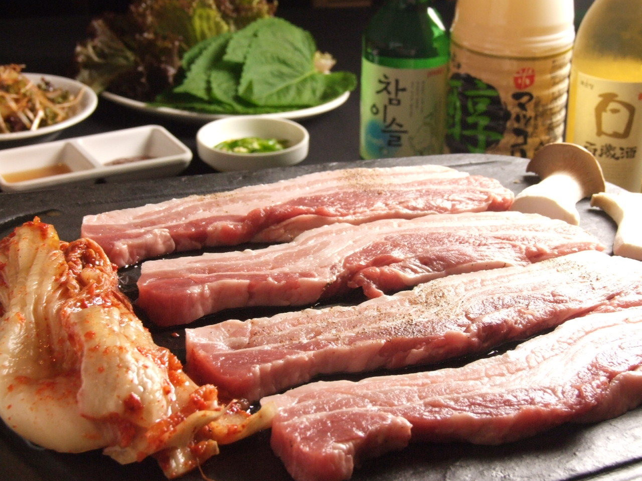 「みょんどん」料理 974738 生三段バラ肉
