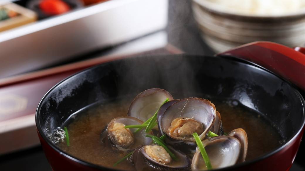 東郷湖のしじみ　味噌汁 / 3
