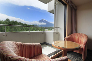 客室からは雄大な富士山が！