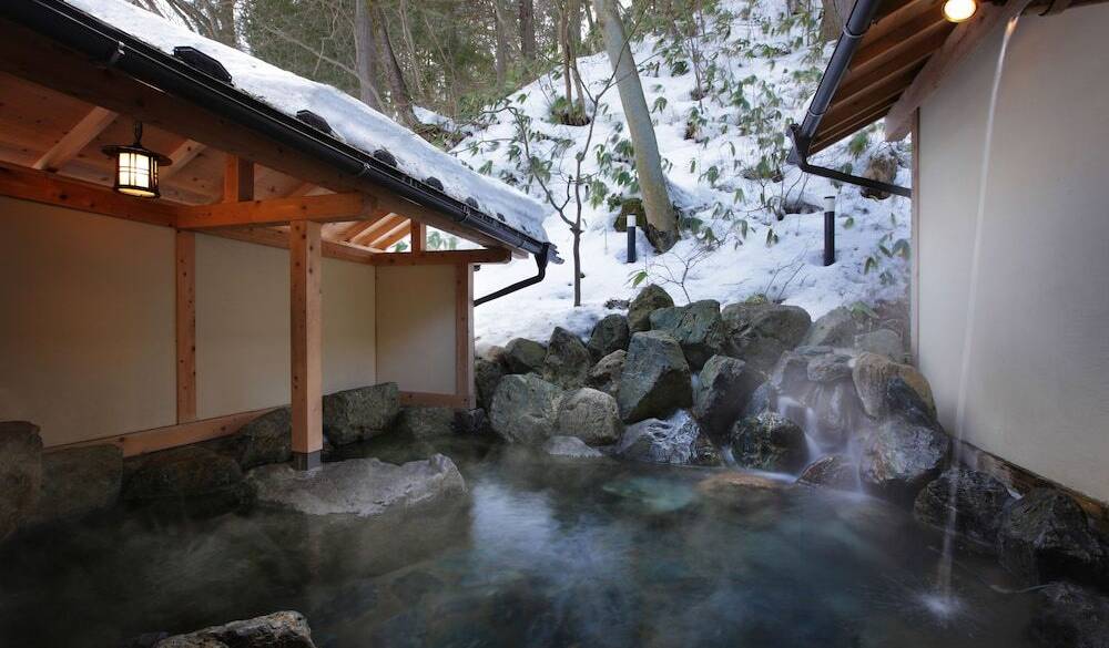 庭園露天風呂(冬) / 3