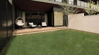 クラシック ルーム ダブルベッド 2 台 (Outdoor Living Area)