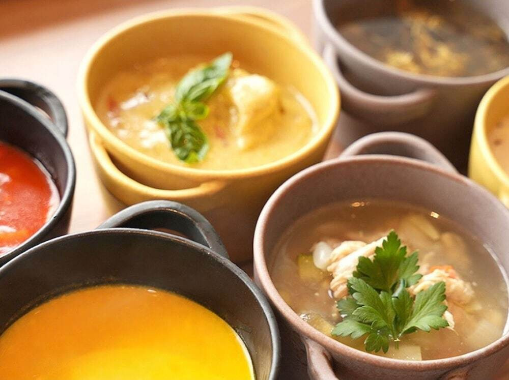 朝食ビュッフェ