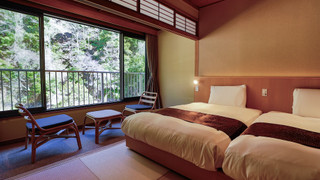 内風呂付付き川側和室ローベットタイプツイン 禁煙