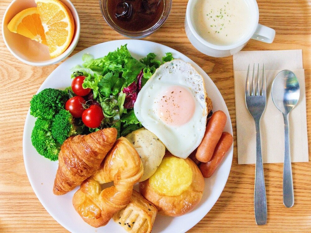 朝食ビュッフェ