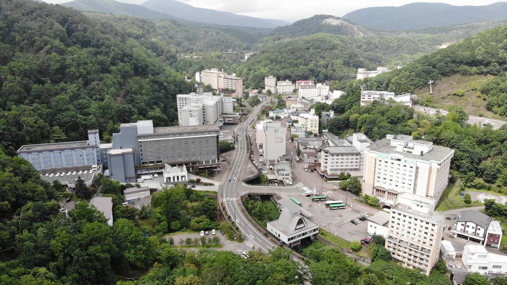 登別温泉街 / 1