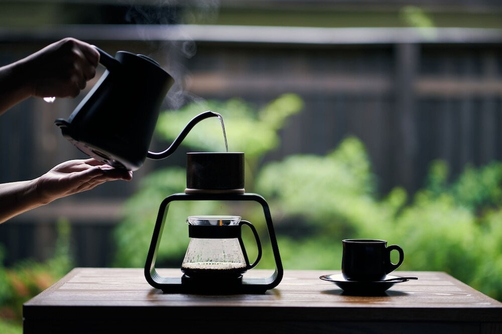 客室のコーヒーセット