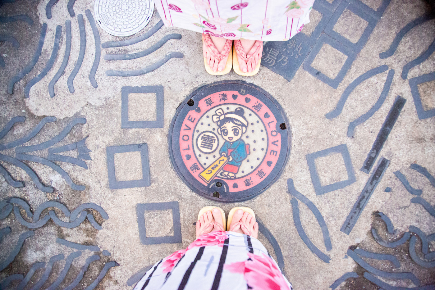 <群馬県> 草津温泉 / 湯畑 / 観光地 / 女子旅