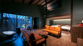 【スイート　メゾネット4ベッド】露天風呂＆内湯　禁煙