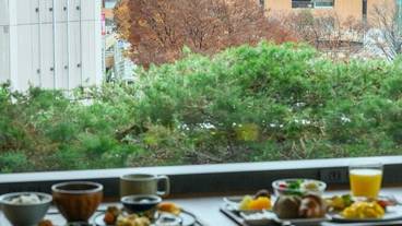 朝食会場からの眺め一例 / 7