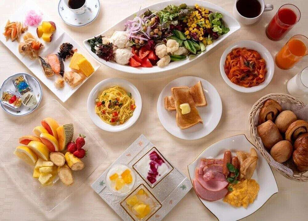 朝食ビュッフェ