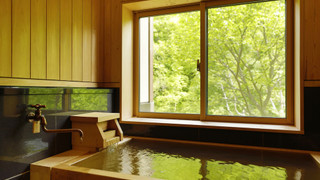 (湯の坐) 和洋ダブル 天然温泉檜内風呂 １階