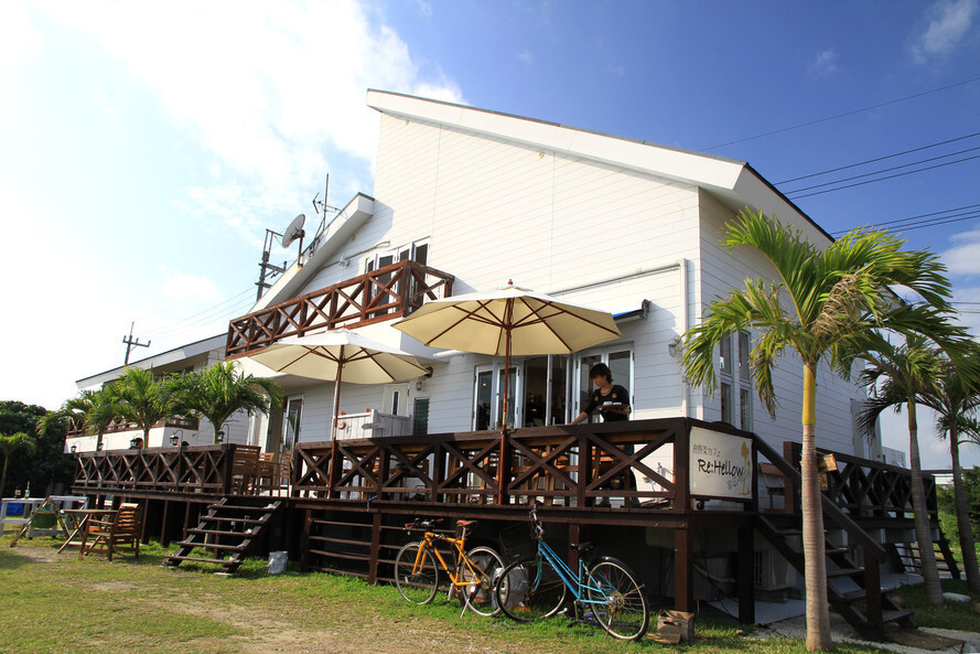 「島野菜カフェ Re:Hellow BEACH」外観 869029 青空と太陽パワーをたっぷり浴びましょう☆