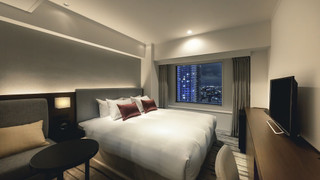 スタンダード ルーム ダブルベッド 1 台 シティビュー (High Floor)