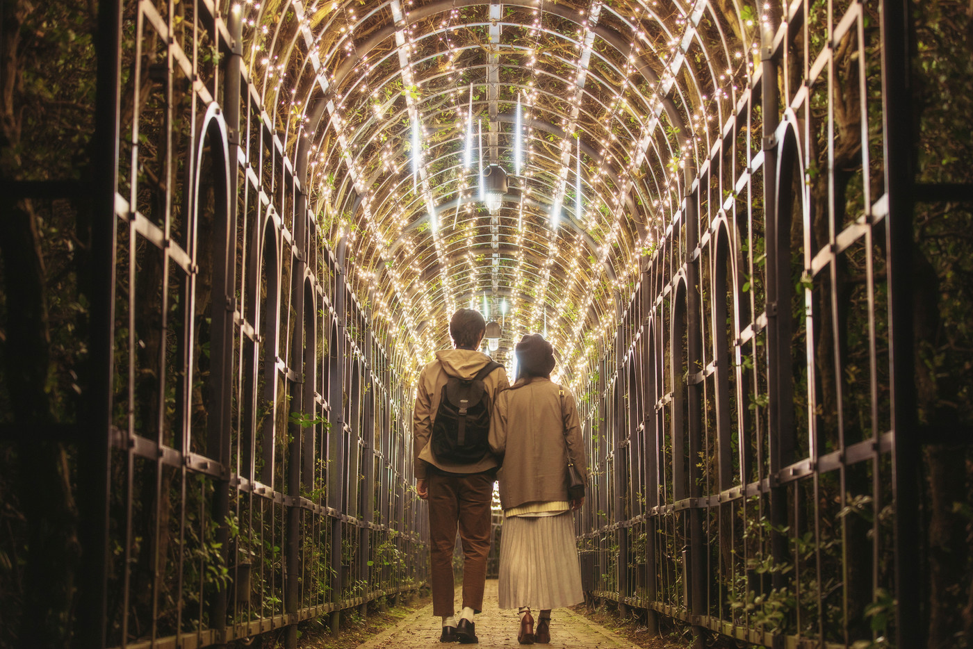 光に囲まれるときめきの空間「永遠(とわ)のアーチ」と「光の並木道」1954770