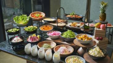 朝食ビュッフェ② / 6