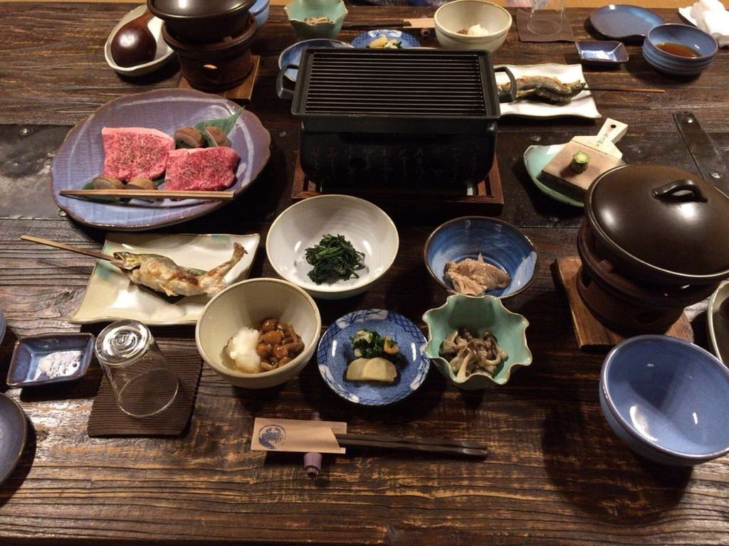 「肘折温泉丸屋旅館」 料理 59883227 夕飯です。