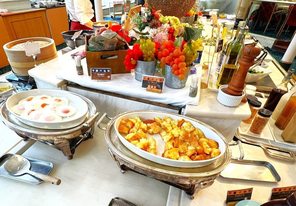 朝食ビュッフェ