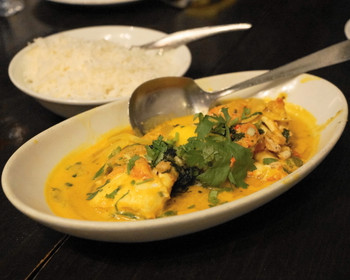 「ダバ インディア」 料理 18151339 2013.4 カニカレー（1,470円）