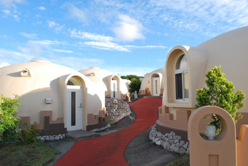 The dome-shaped hotel is super cute♡3375714