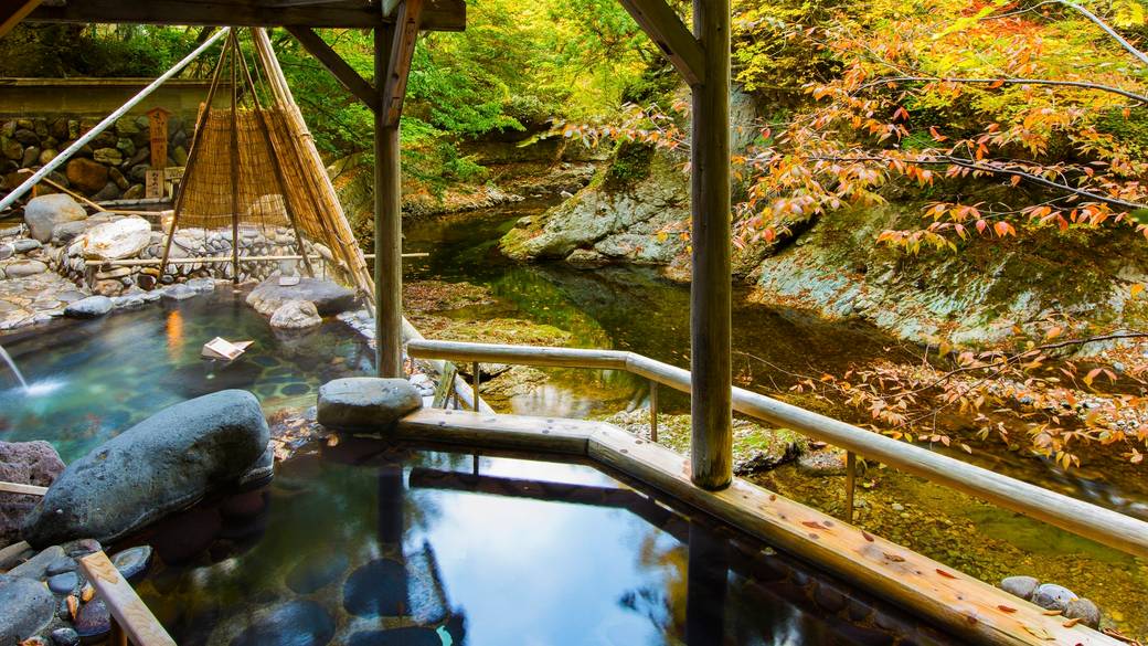 広瀬川源流露天風呂 清流の湯 / 2