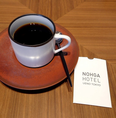 朝食のコーヒー