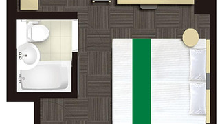 スーペリア ダブルルーム ダブルベッド 1 台 禁煙