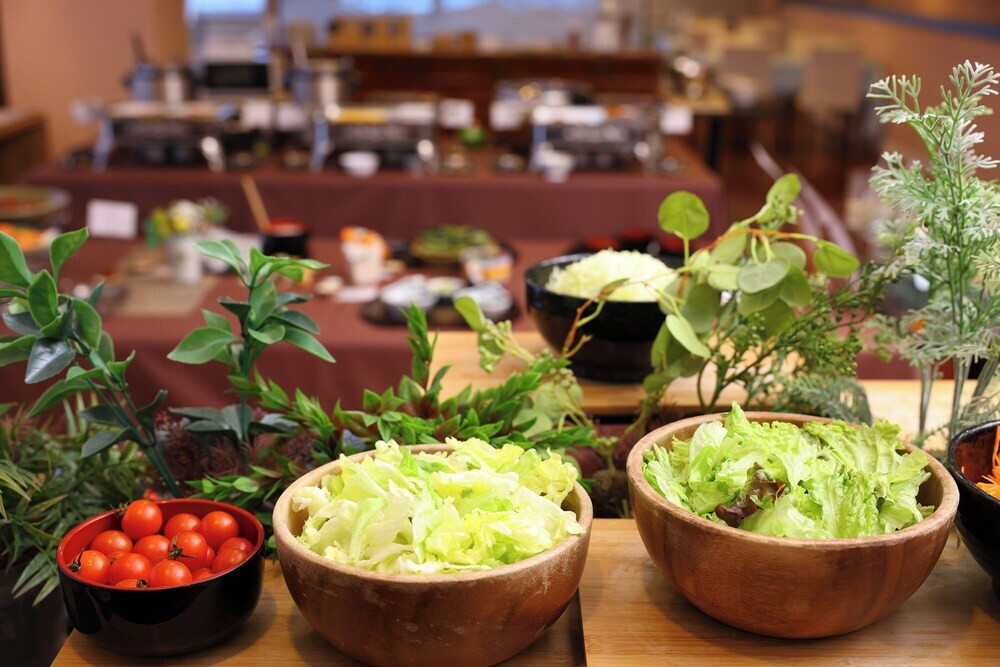 朝食ビュッフェ