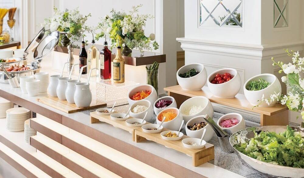 充実のサラダコーナー / 3