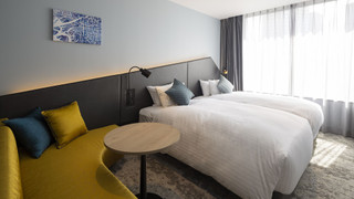 【インターゲートフロア】スーペリアツイン/洗い場付（禁煙）25平米