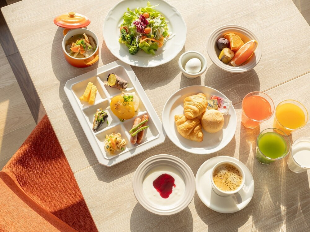 朝食ビュッフェ