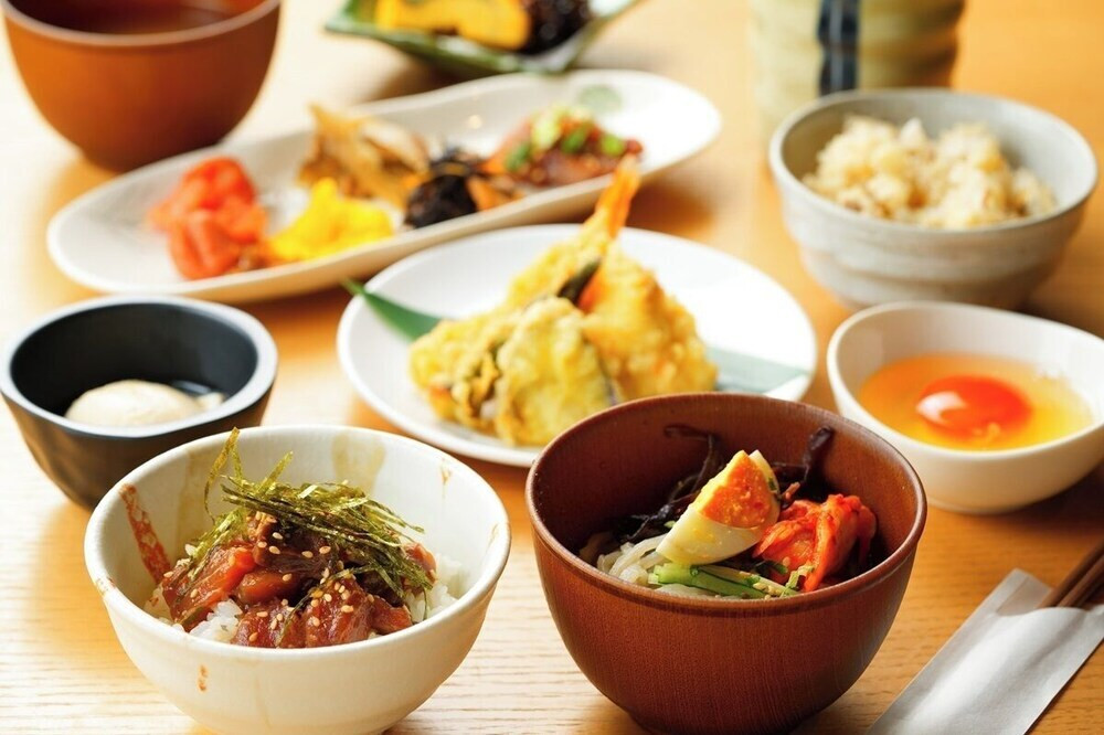 朝食ビュッフェ