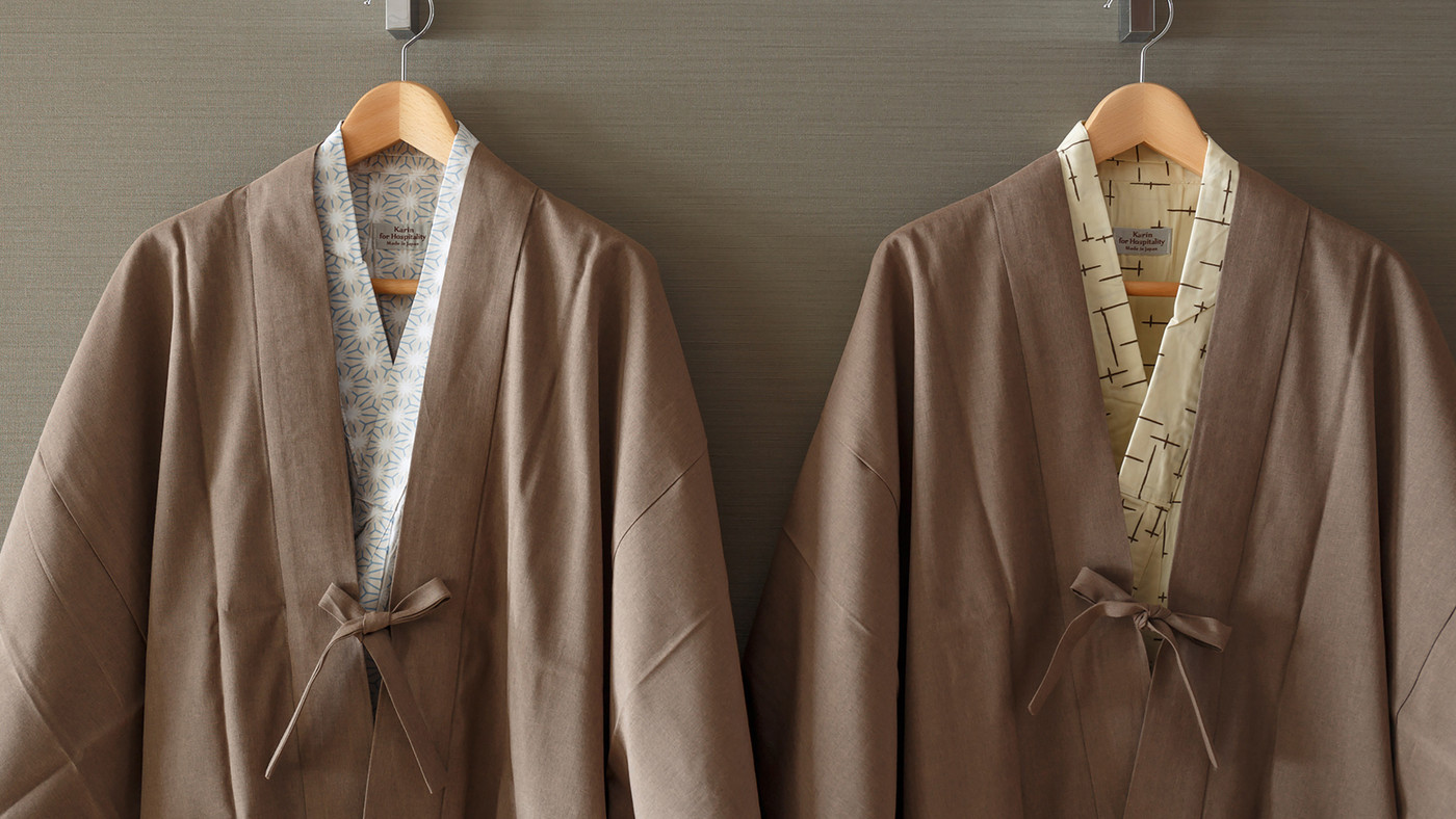 お揃いの浴衣ペアルックで大浴場まで3646532