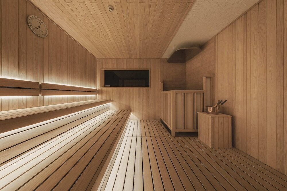 セルフロウリュウもできるサウナ