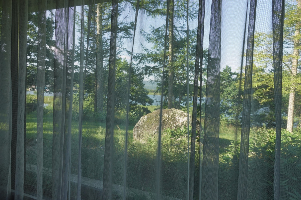 湖を眺めるロケーションもとても良い