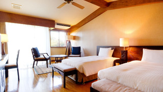 デラックス ツインルーム ガーデンビュー