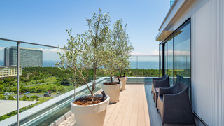 デラックス ルーム キングベッド 1 台 テラス