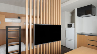 1ベッドルームファミリーアパートメント