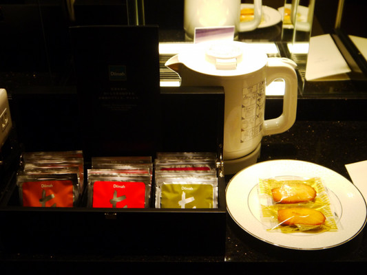 お茶たっぷり