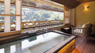 最上階 温泉露天風呂付 雅-MIYABI- 和洋室 64平米 禁煙