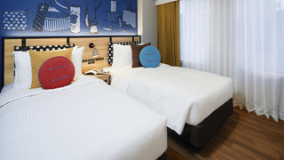 スタジオ シングルベッド 2 台