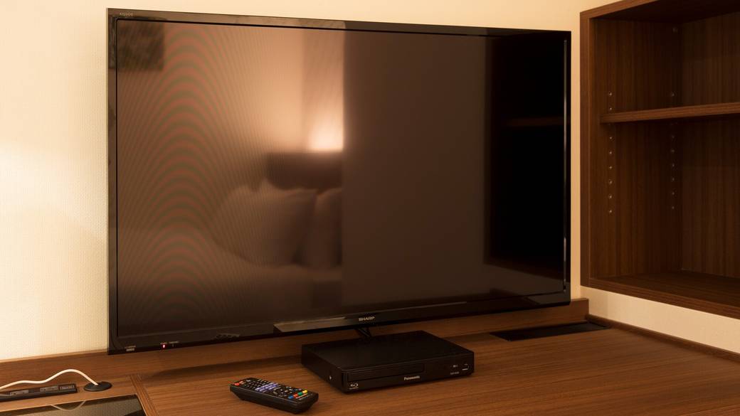テレビは全室40インチ以上 / 1