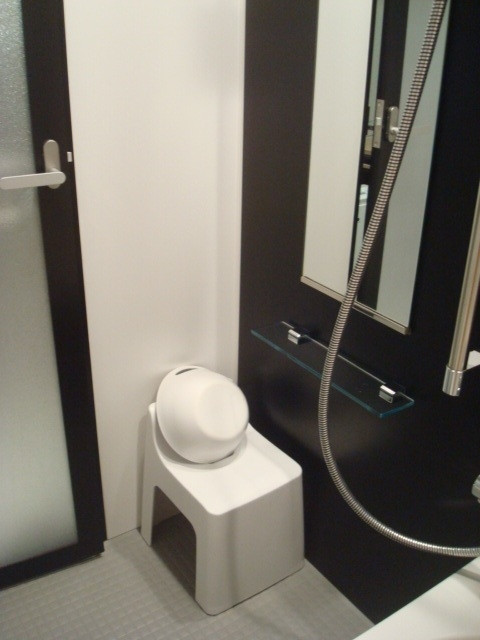 洗い場のあるバスルーム