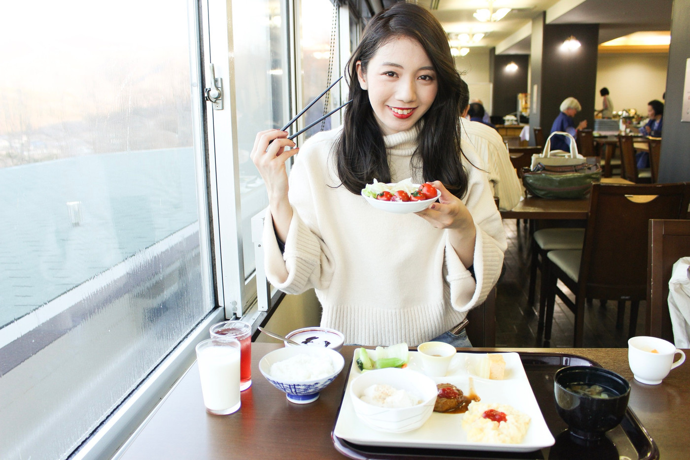 ロブスターにしゃぶしゃぶ、山菜天ぷら…豪華で美味しい食事に舌鼓♡1829644