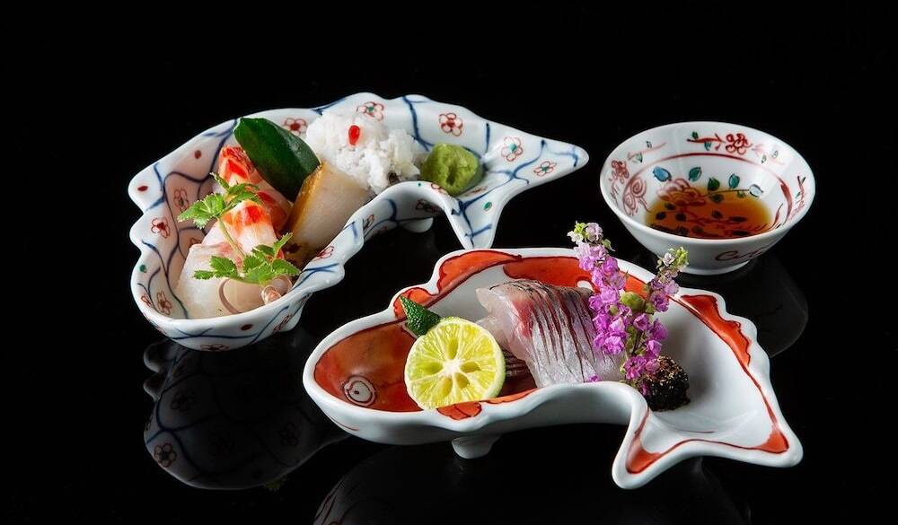 夕食／会席料理一例① / 1