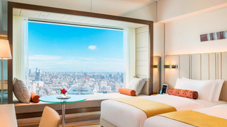 デラックス ルーム シングルベッド 2 台