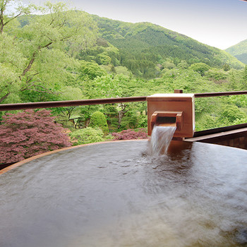 お友達とゆったりと過ごし語り合う「露天風呂付き客室」3746064