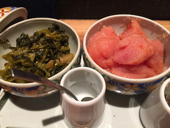 「やまや エキマルシェ大阪店」料理 899528 高菜&明太子 食べ放題\(//∇//)\