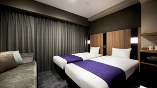 スタンダード ツイン with ソファベッド 禁煙/ホテルから金閣寺・嵐山など京都の観光スポットへシャトルバス毎日運行中!(事前予約制))