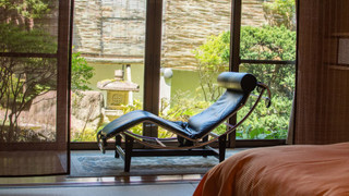 聚楽 中庭側 ベッド2台 + 布団6組(6歳以上のみ)